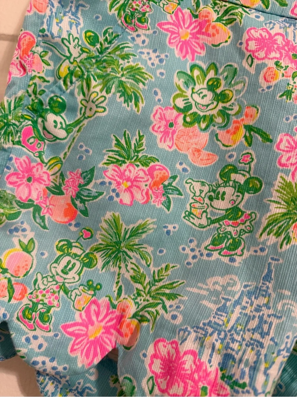 Lilly Pulitzer x Disney Buttercup shorts size 4